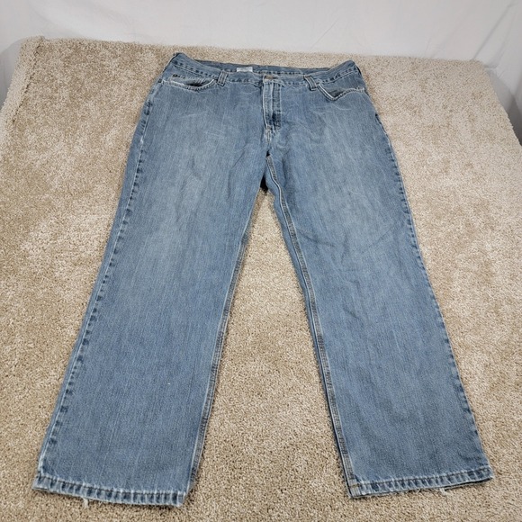 Carhartt Other - Carhartt Men's Relaxed Fit Jeans Denim Pants Light Wash Classic 40x30